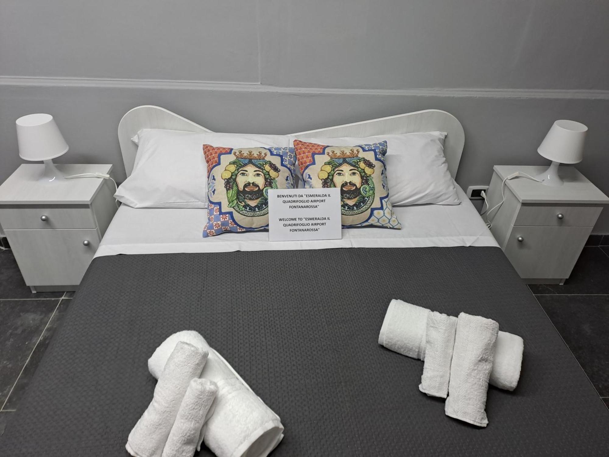 House Il Quadrifoglio Airport Fontanarossa Bed and Breakfast Catania Exteriör bild